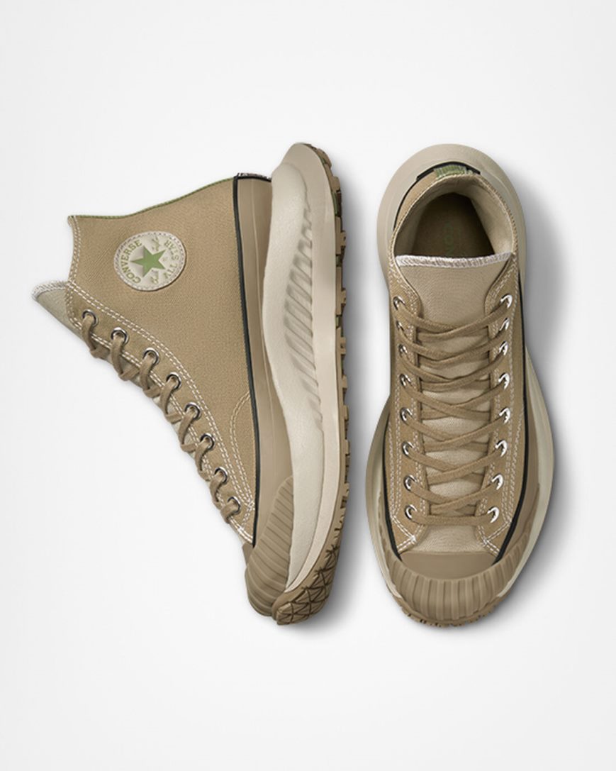 Dámské Boty Vysoké Converse Chuck 70 AT-CX Earth Tones Hnědožlutý Šedé | CZ VI31F45